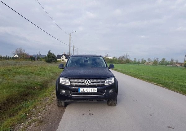 Volkswagen Amarok cena 64000 przebieg: 217000, rok produkcji 2014 z Łęczyca małe 172
